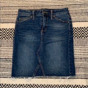 Denim skirt